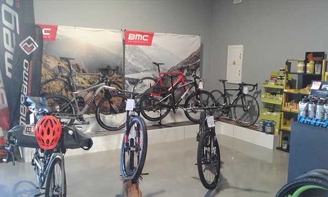 Estanterias para tiendas de bicicletas-ciclismo